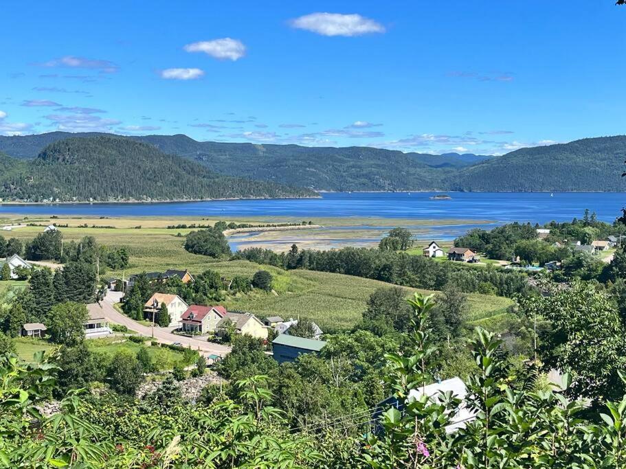 Appartement Mont Edouard, Hebergement Paisible A La Montagne LʼAnse-Saint-Jean Exterior foto